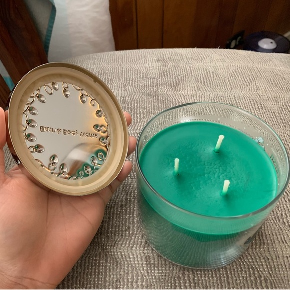NWT Bath & Body Works 3-Wick Candle Fresh Balsam - Picture 8 of 9